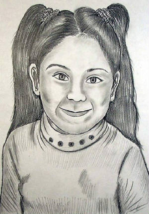 Custom pencil portrait
